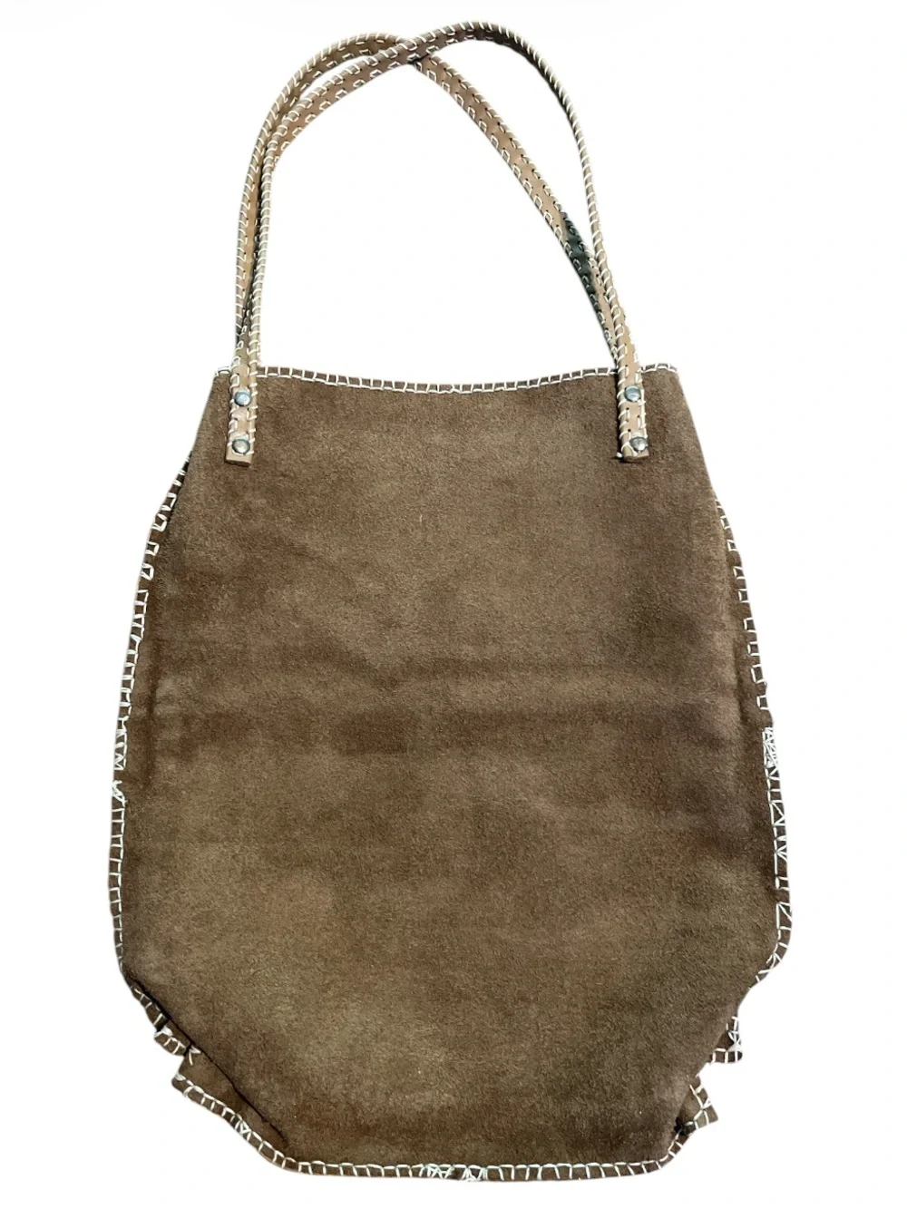 STUNNING Minimalist Artisan Leather Shoulder Tote Bag